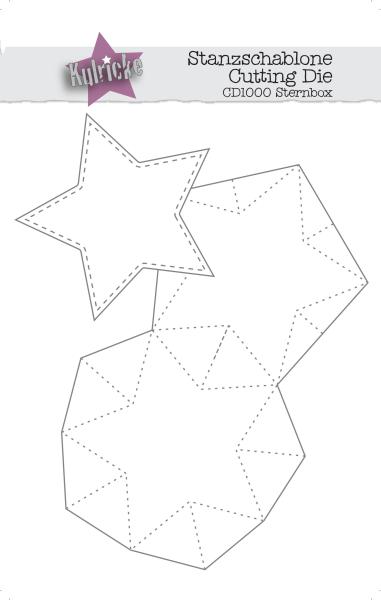 Kulricke Stanzschablone "Sternbox" Craft Die 
