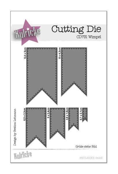 Kulricke Stanzschablone "Wimpel" Craft Die