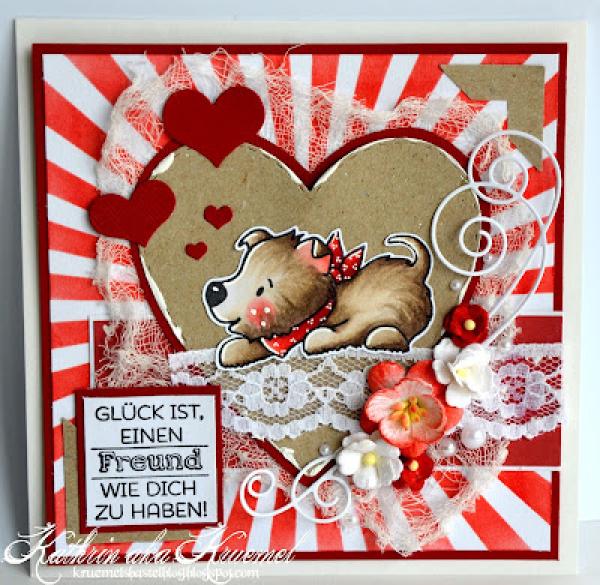 Kulricke Stempelset "Hunde minis" Clear Stamp