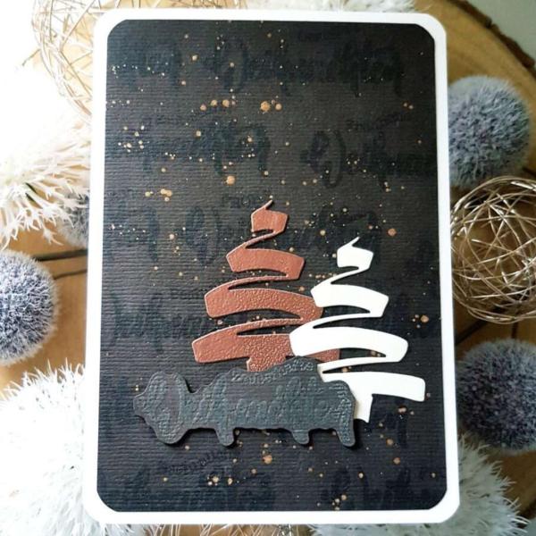 Kulricke Stanzschablone - Weihnachtsbaum Set