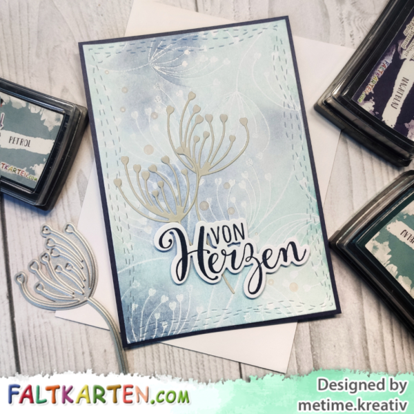 Kulricke SET "Von Herzen" Stempel & Stanzen