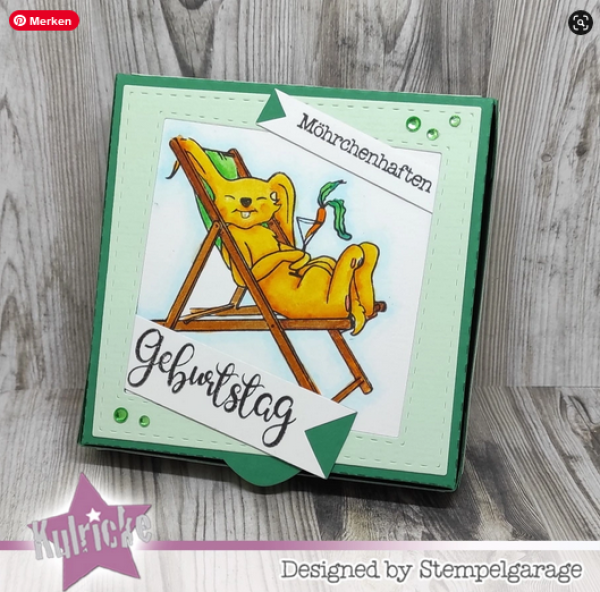 Kulricke Stempelset "Möhrchenhaft" Clear Stamp
