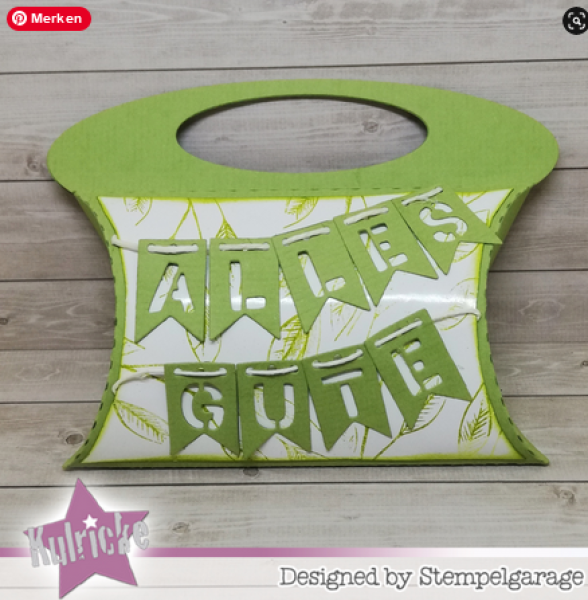 Kulricke "ABC Banner" Stanze - Craft Die
