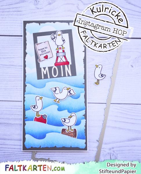 "Din-Lang Büttenaufleger" Stanze - Craft Die