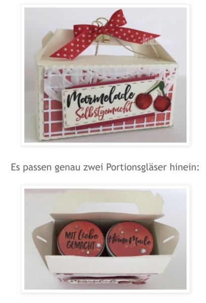 Selbstgemachtes Stempel Set mit Stanzen