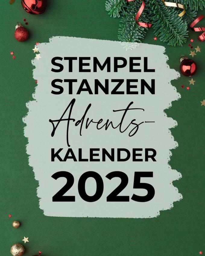 Kulricke Adventskalender STEMPEL & STANZEN - 2025 - Vorbestellung