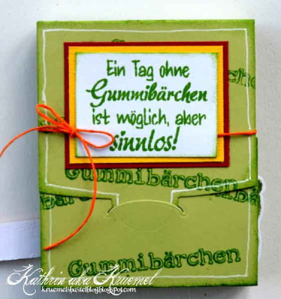 Kulricke Stempelset "Gummibärchen" Clear Stamp
