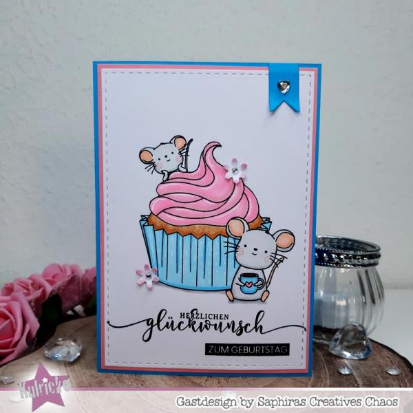 Kulricke Stempel "Party" Clear Stamp