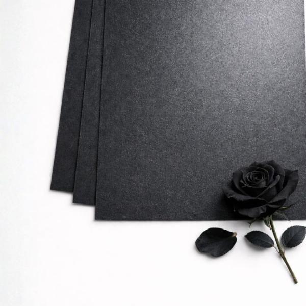 Cardstock "Metallic" 12"x12"  250g/m² (30,5 x 30,5cm) in metallic anthrazit