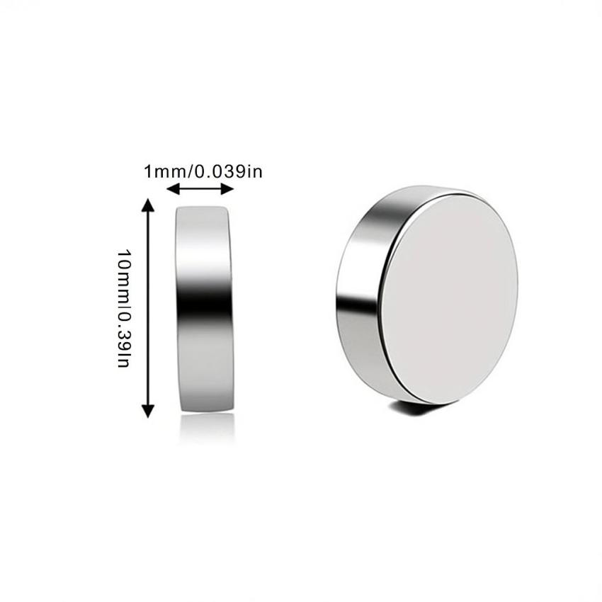LaCreativ Mini-Magnet 10mm ø - Stärke 1mm - 20 Stück
