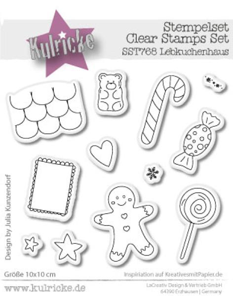 Kulricke Stempel "Lebkuchenhaus" Clear Stamp