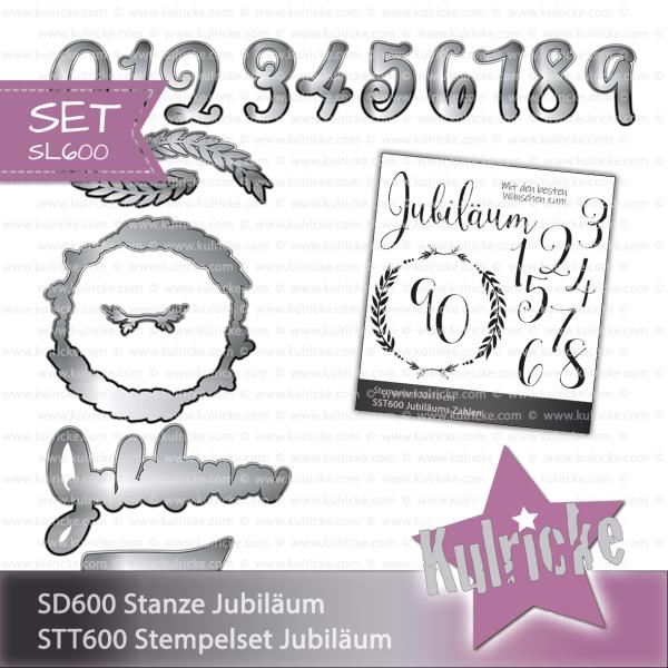 Kulricke SET "Jubiläum" Stempel & Stanzen