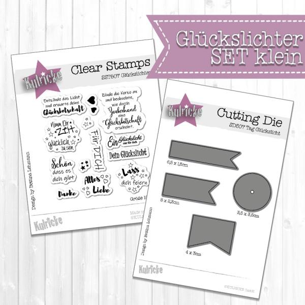 SET "Glücklichter" Stempel & Stanzen