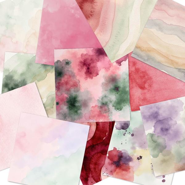 LaCreativ - Designpapier "Weinliebe" Paper Pack 6x6" - 24 Bogen