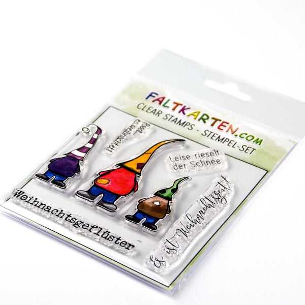 Stempelset "Weihnachtsgeflüster"