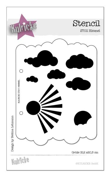 Schablonen - Stencil "Himmel"