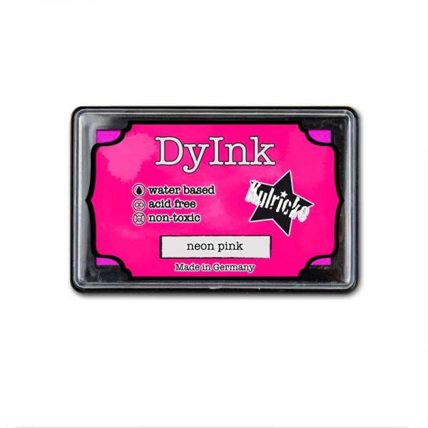 Stempelkissen "DyInk" von Kulricke - neon pink