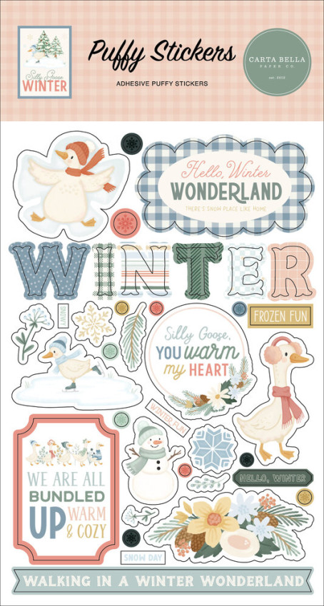Carta Bella - Mega Bundle "Silly Goose Winter" Komplettpaket