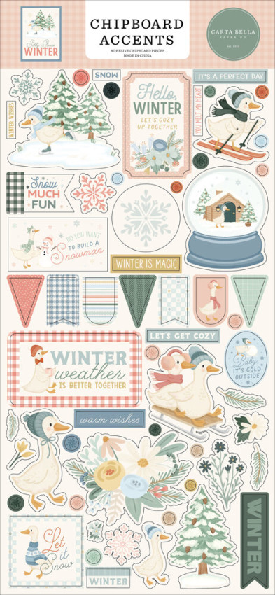 Carta Bella - Mega Bundle "Silly Goose Winter" Komplettpaket