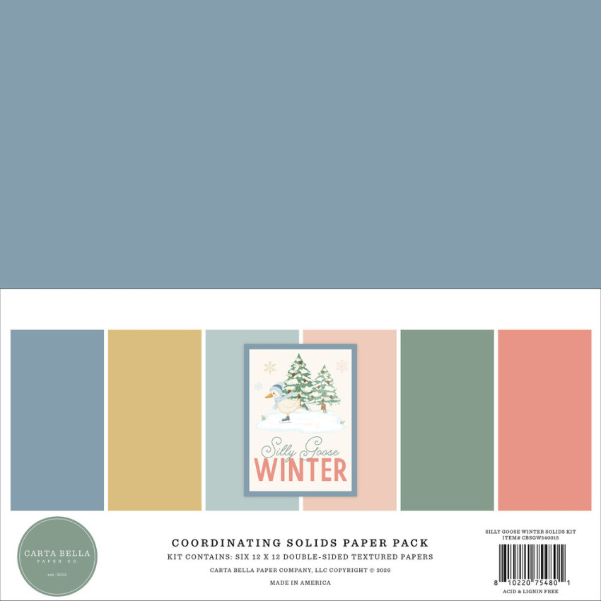 Carta Bella - Mega Bundle "Silly Goose Winter" Komplettpaket