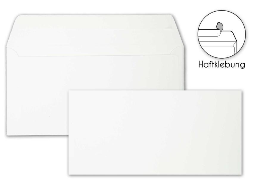 Briefumschlag DIN-Lang 120g/m² oF Haftklebung in elfenbein