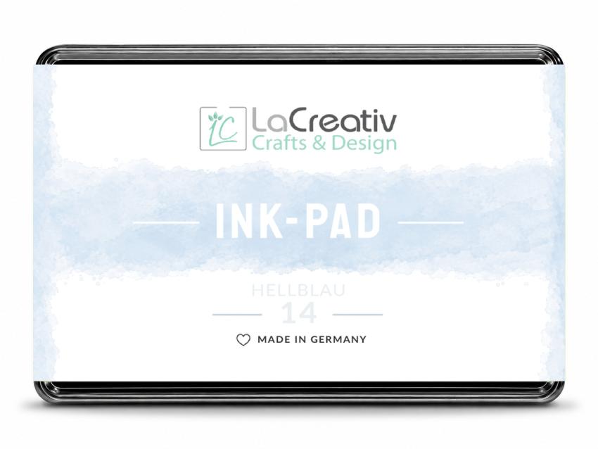 LaCreativ Ink-Pad – Stempelkissen hellblau