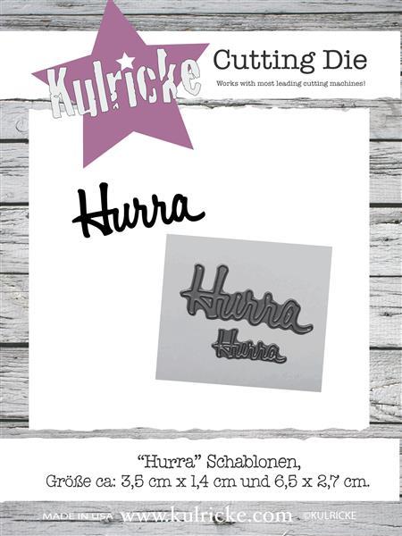 Kulricke "Hurra" Stanze - Craft Die