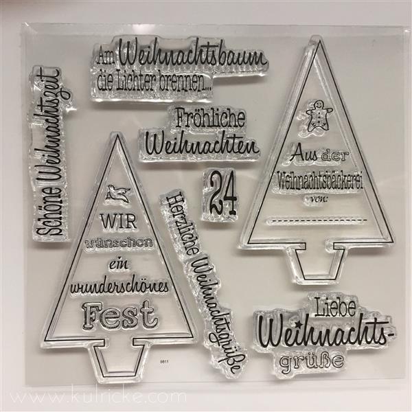 "Weihnachtsbaum 24" Stempel Set