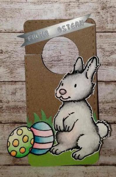 Rabbit "Grateful" Stempel