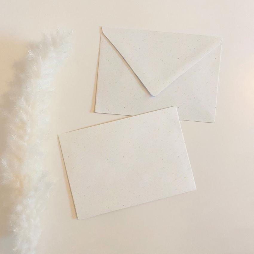 Briefumschlag DIN C6 120g/m² oF Nassklebung in recycling bermgras