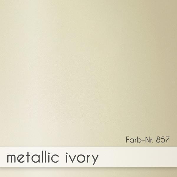 Doppelkarte - Faltkarte 250g/m² DIN A6 in metallic ivory
