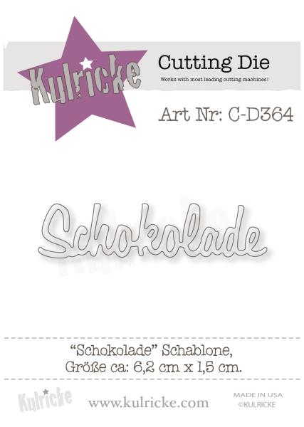 "Schokolade" Stanze