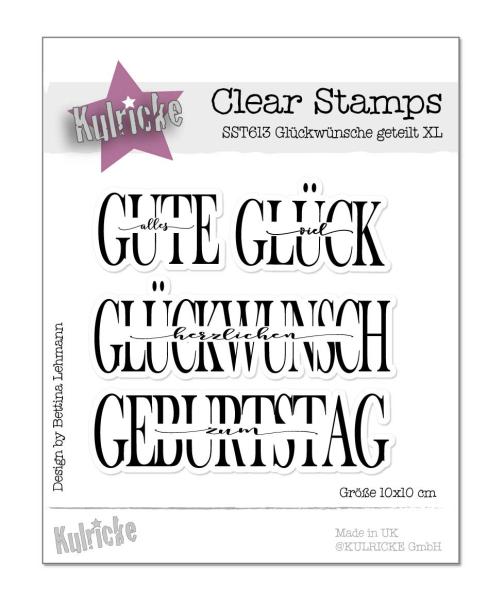 Glückwünsche geteilt XL