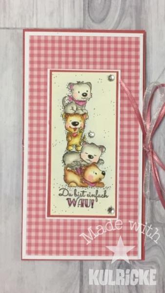 Kulricke Stempelset "Hunde minis" Clear Stamp