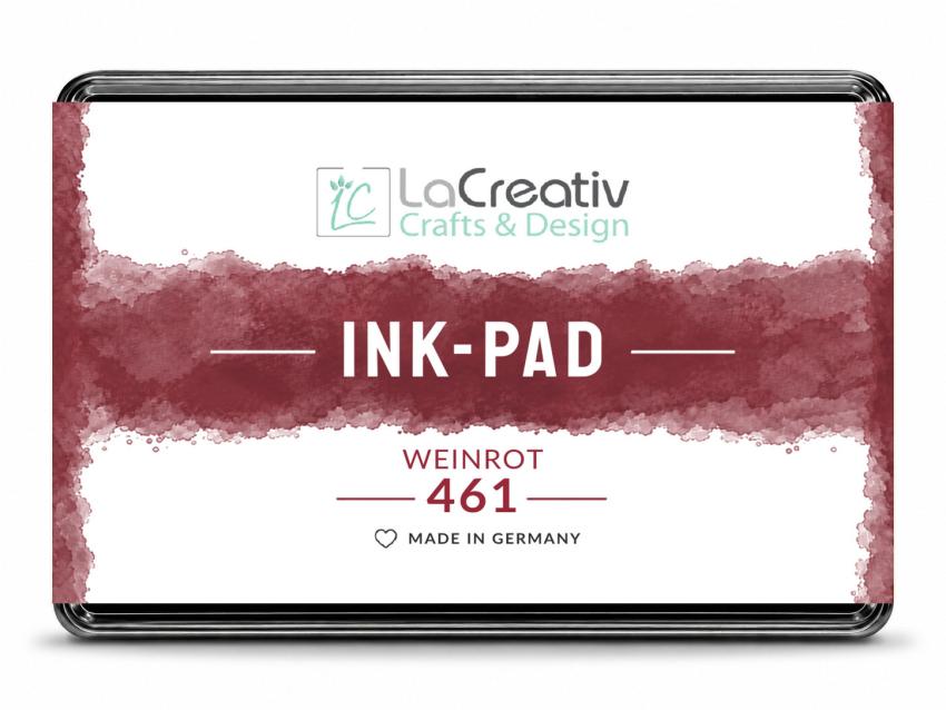 LaCreativ Ink-Pad – Stempelkissen weinrot